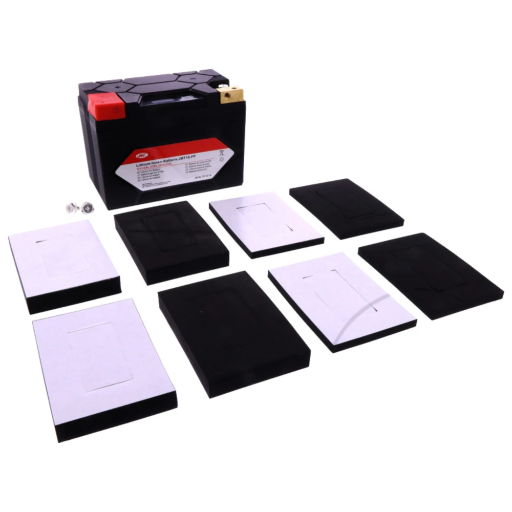 Batterie Motorrad JMT18 - FP JMT Lithium - Ionen mit Anzeige pa