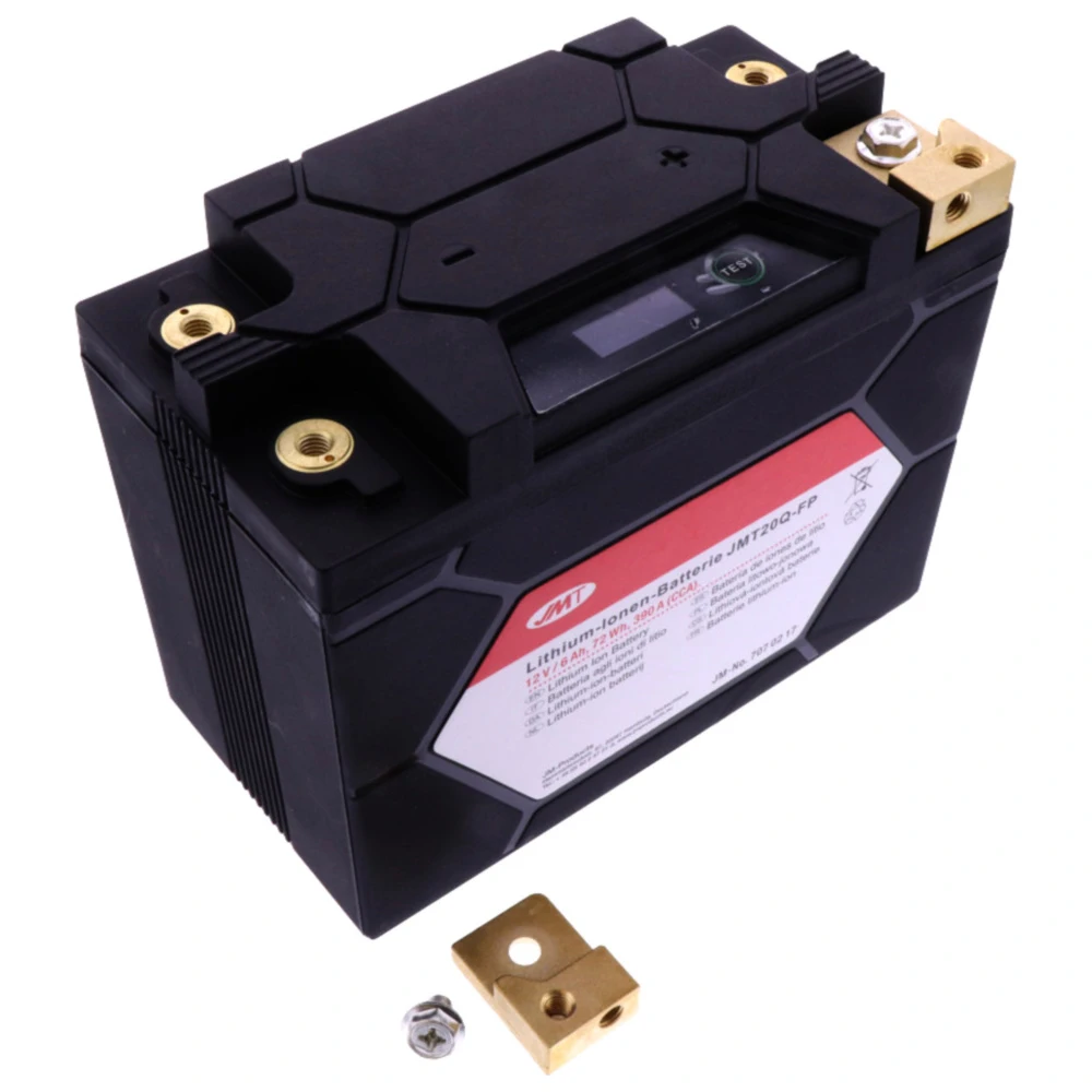 Batterie Motorrad JMT20Q - FP JMT Lithium - Ionen mit Anzeige p
