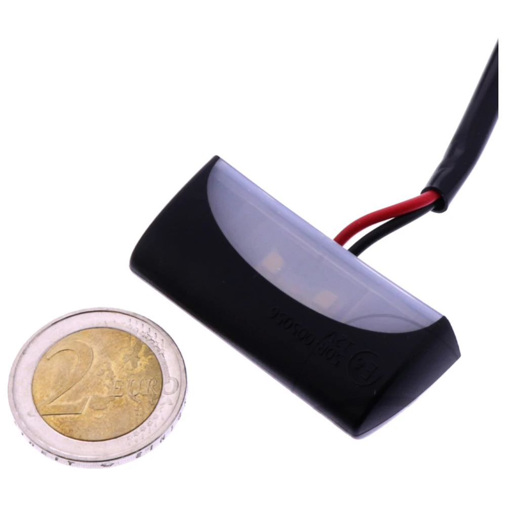 LED Kennzeichenleuchte Daytona Milchglas für Motorräder_0