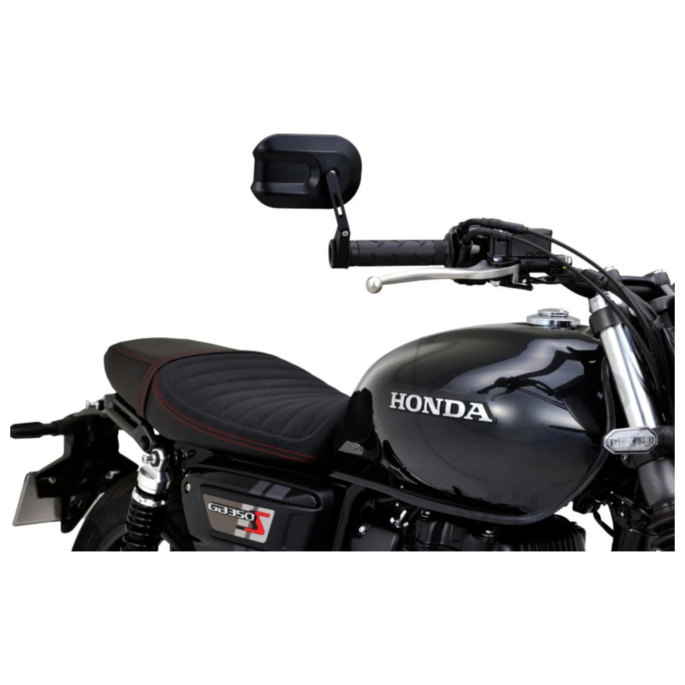 Lenkerendenspiegel schwarz Daytona für Motorräder_2