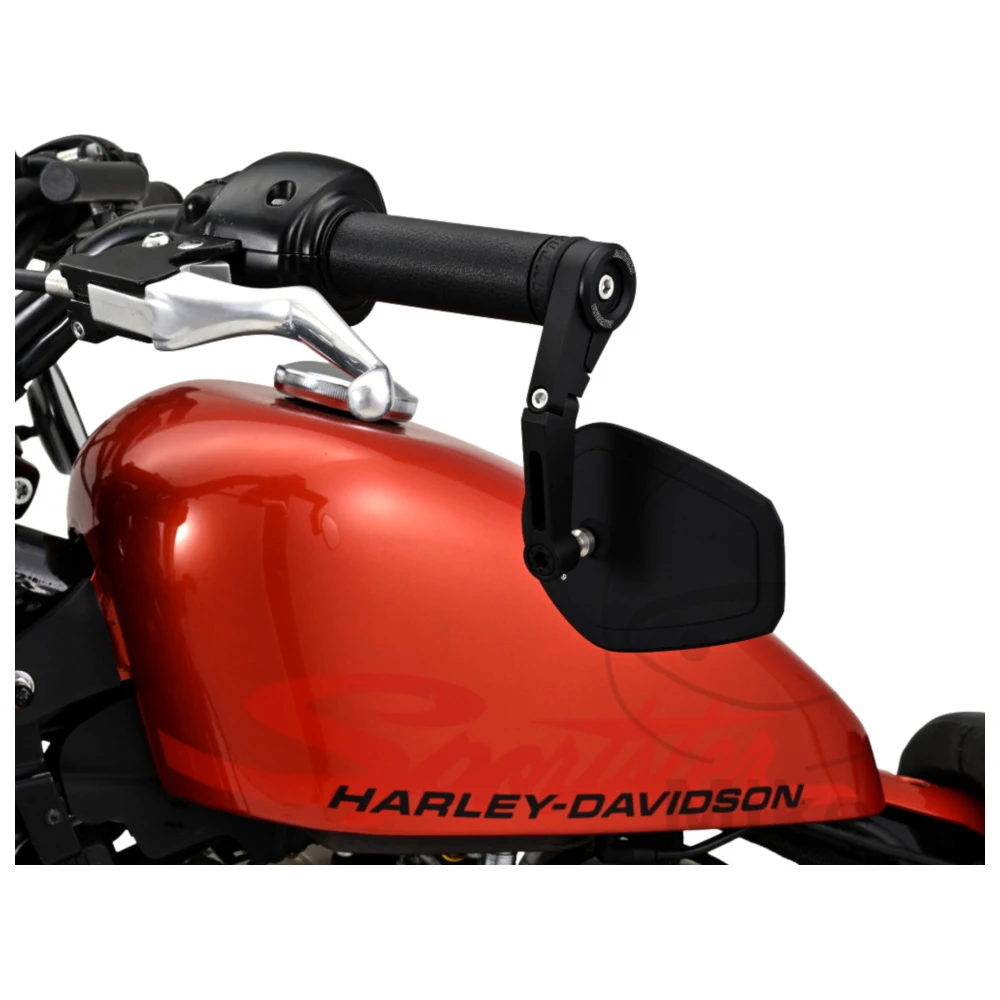 Lenkerendenspiegel schwarz für Motorräder Daytona_2