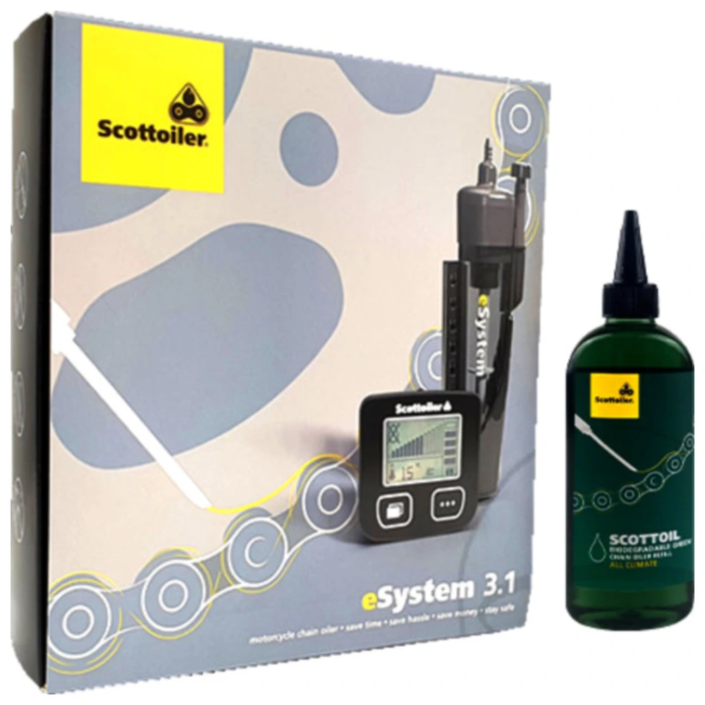 E - System V3. 1 Scottoiler universal mit Bio Öl passend für: H