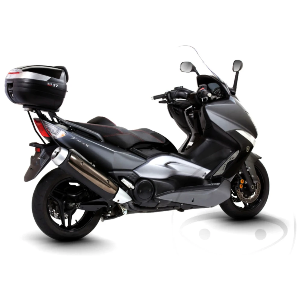 Topcase schwarz 37 Liter Shad SH37 mit Trägerplatte passend für