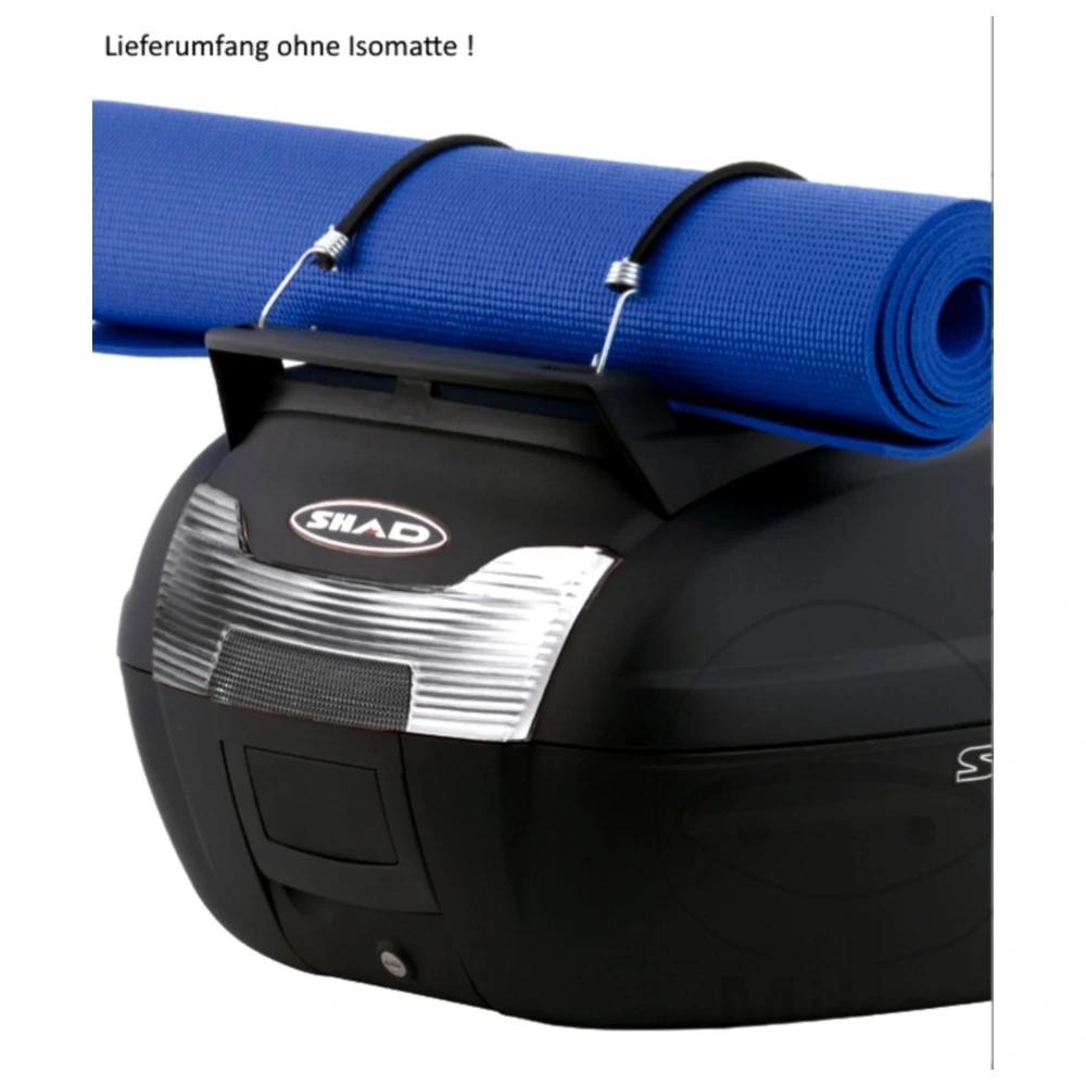 Topcase schwarz 40 Liter Shad SH40CARGO mit Trägerplatte passen