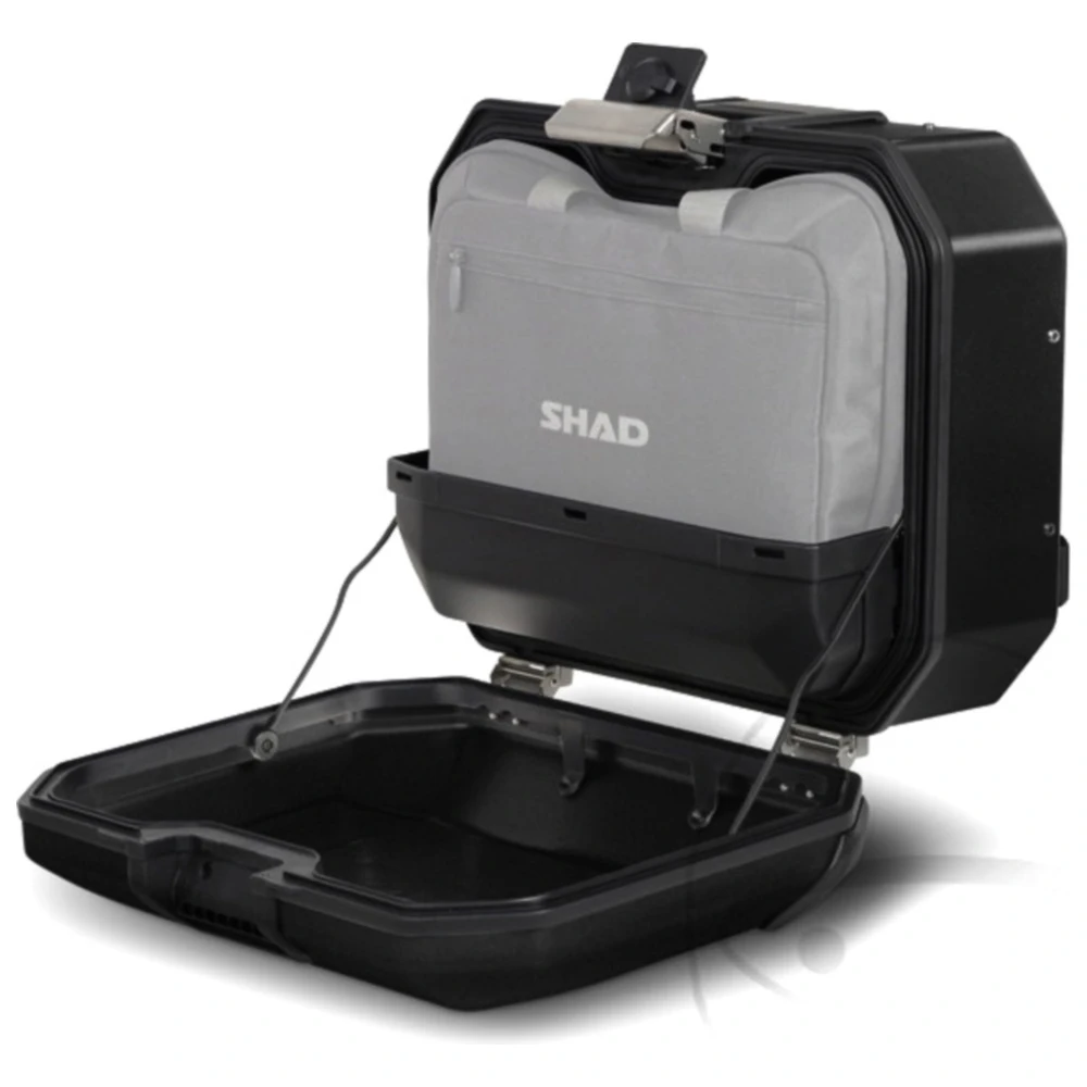 Seitenkoffer Terra schwarz Shad Inhalt 1 Stück TR36 links für 4