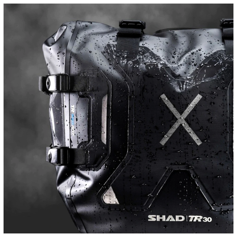 Satteltasche schwarz 2X30L Shad Inhalt 2 Stück TR30 passend für