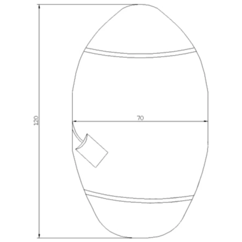 Sitzbank Wetterschutz für Scooter 70X120 cm_0