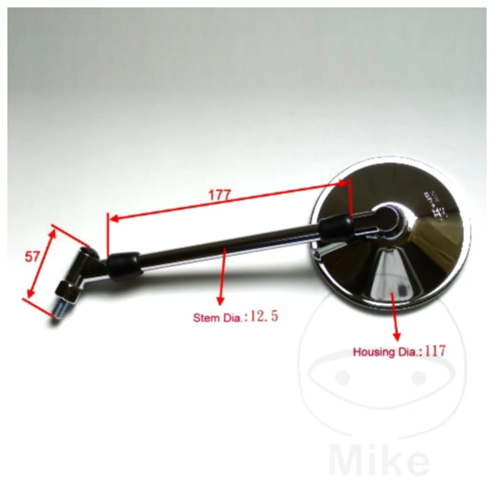 Spiegel chrom links\rechts JMP passend für: Suzuki GS_0