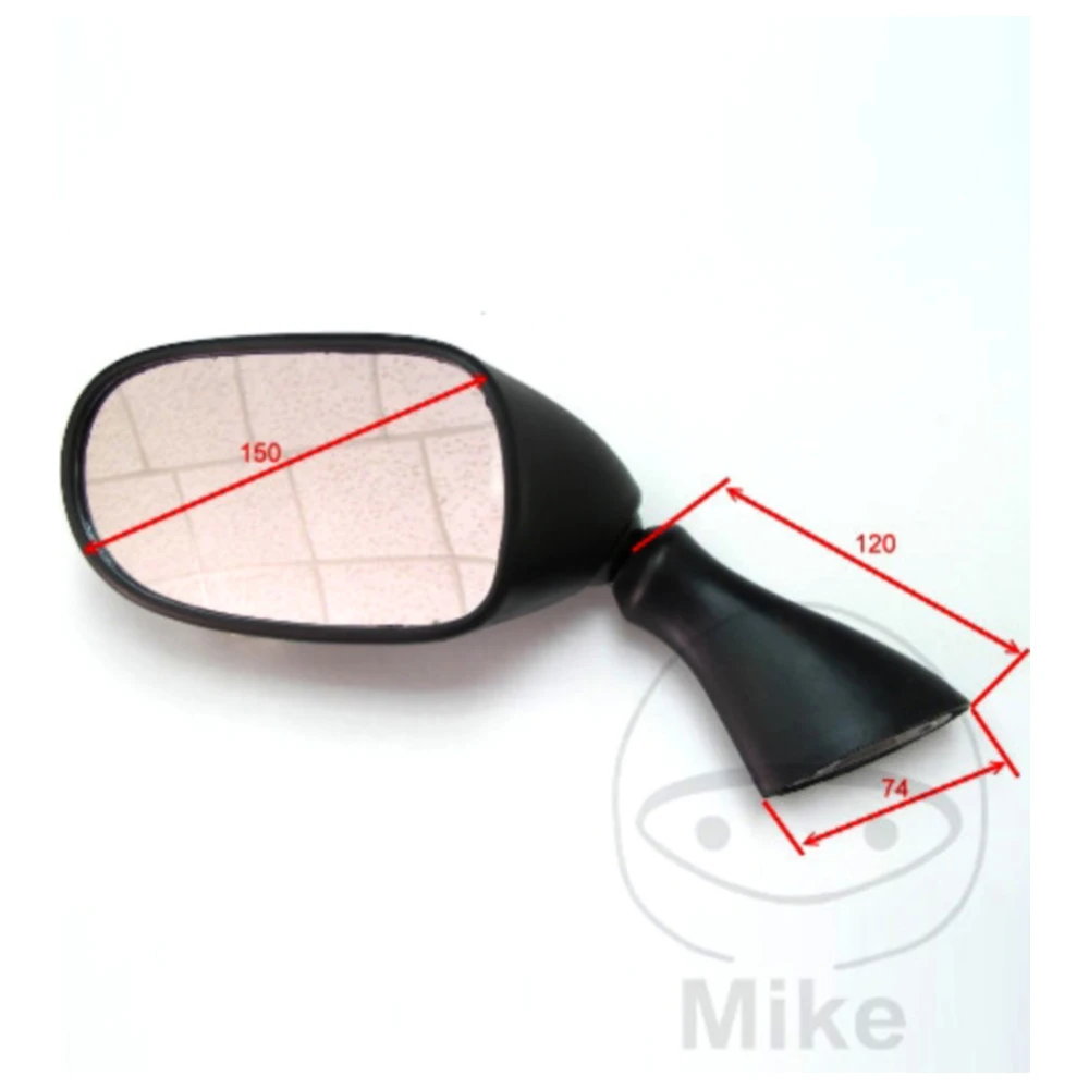 Spiegel schwarz rechts für JMP Motorräder 7130131_0