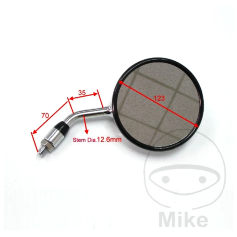 Spiegel chrom links\rechts JMP passend für: Honda VT, GL_0