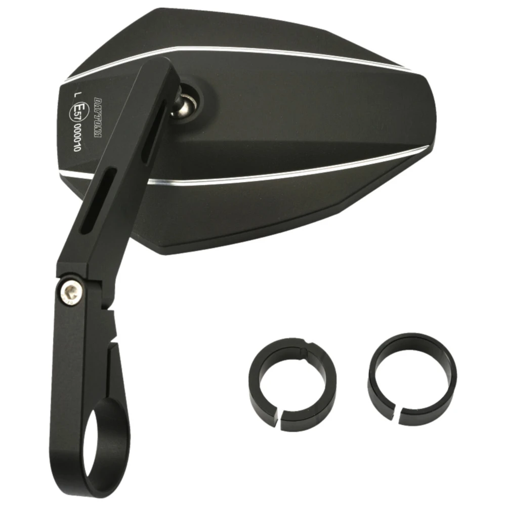 Lenkerendenspiegel schwarz Daytona lang_0