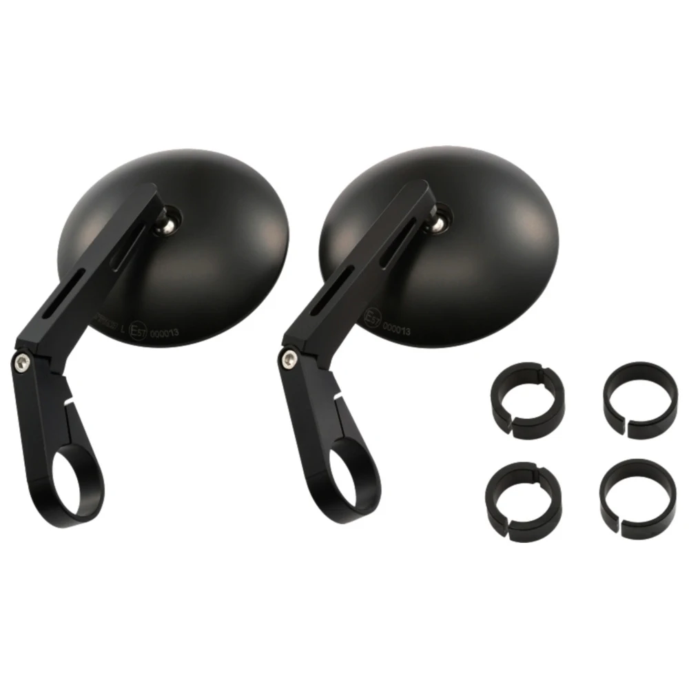 Lenkerendenspiegel schwarz Daytona für Universal Motorräder lan