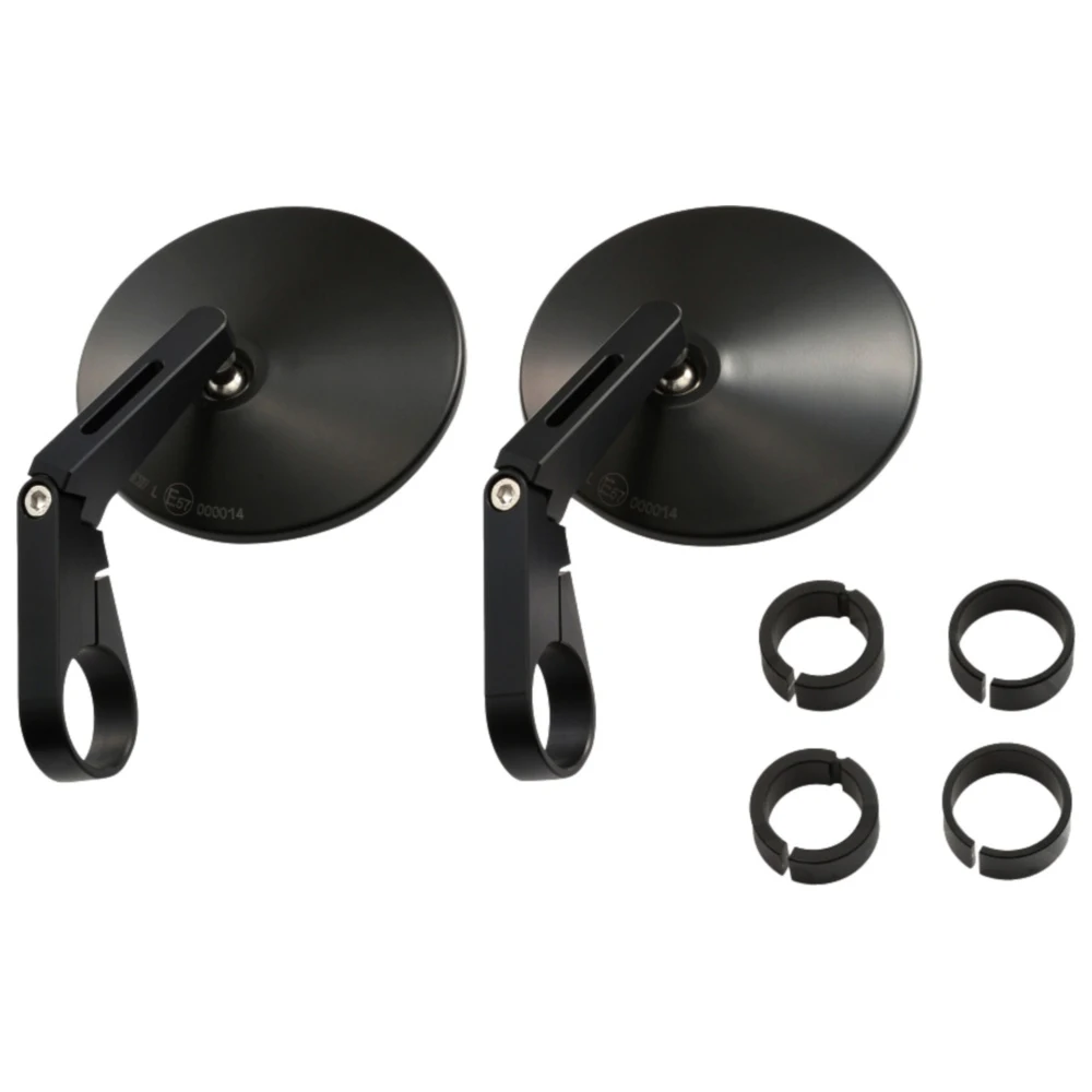 Lenkerendenspiegel schwarz Daytona kurz für Universal_0