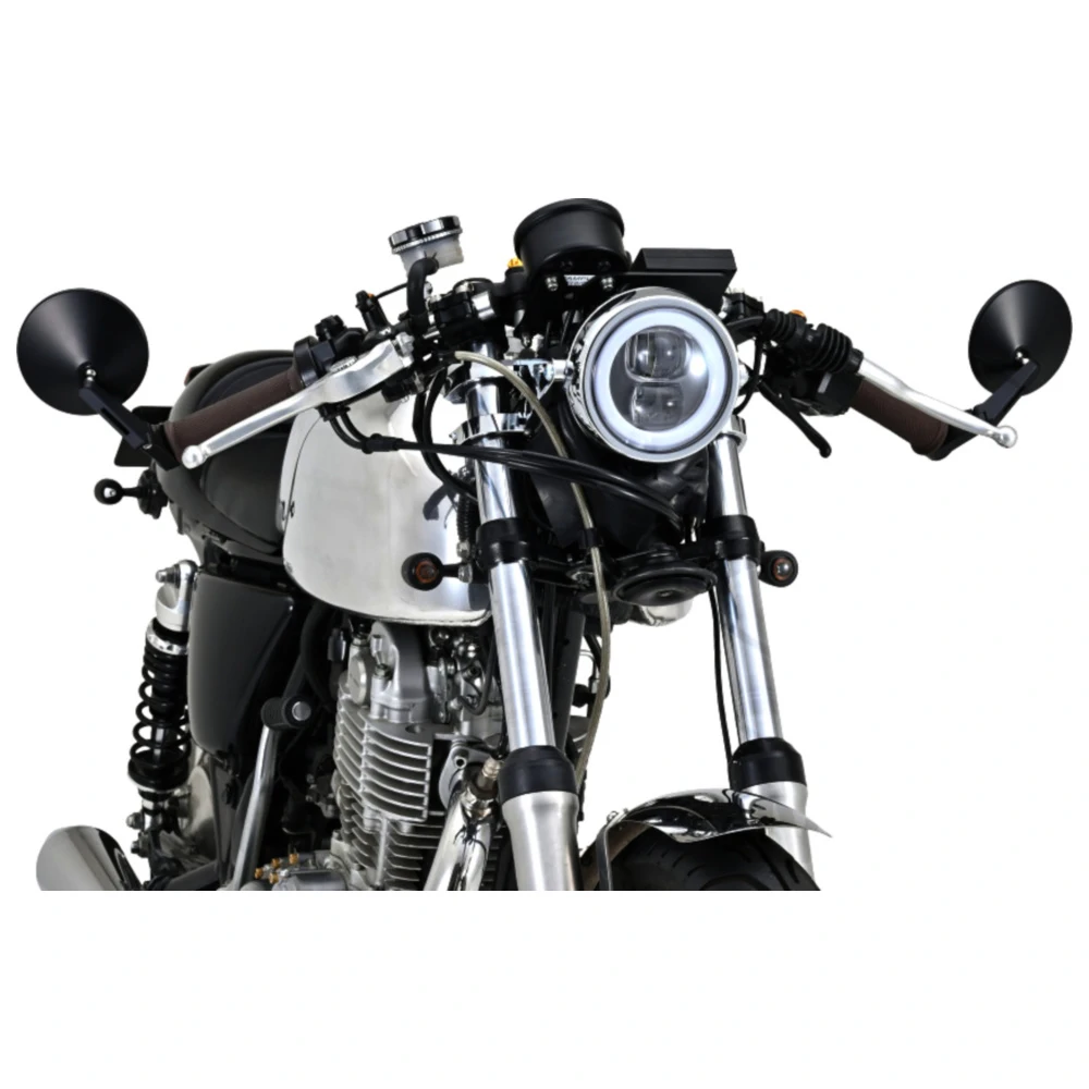 Lenkerendenspiegel schwarz Daytona kurz für Universal_2