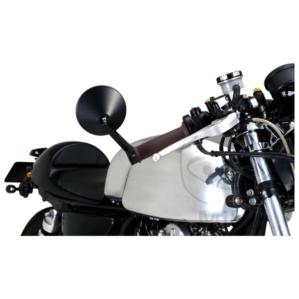 Lenkerendenspiegel schwarz Daytona lang für Universal_2