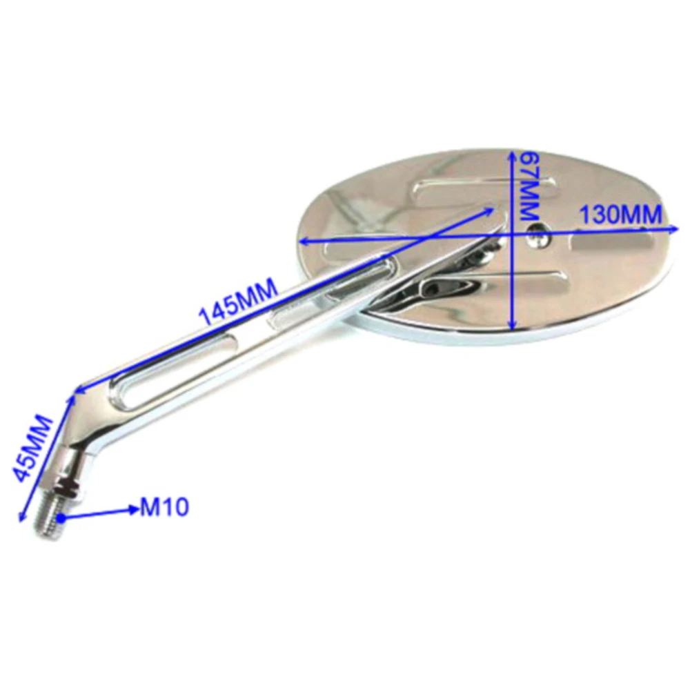 Spiegel chrom links für Motorräder JMP 7131022_0