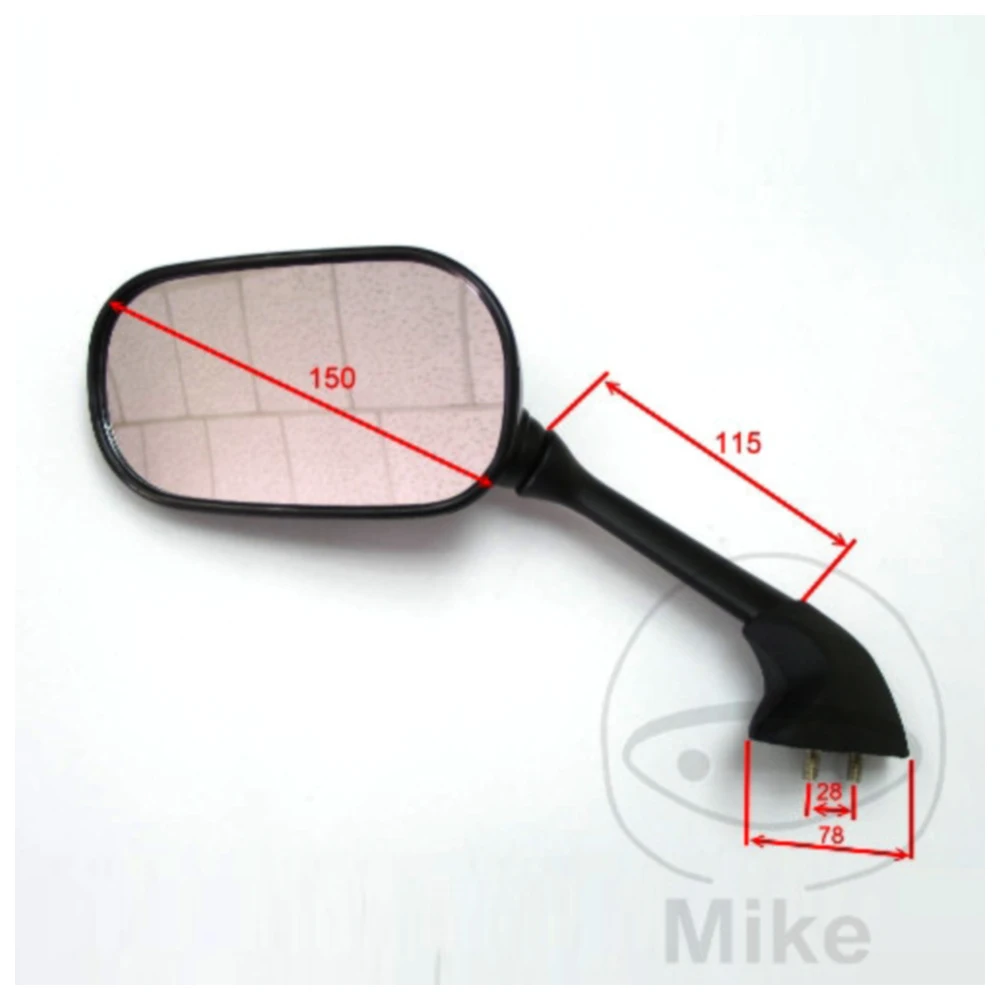 Spiegel schwarz rechts für JMP 7130281_0