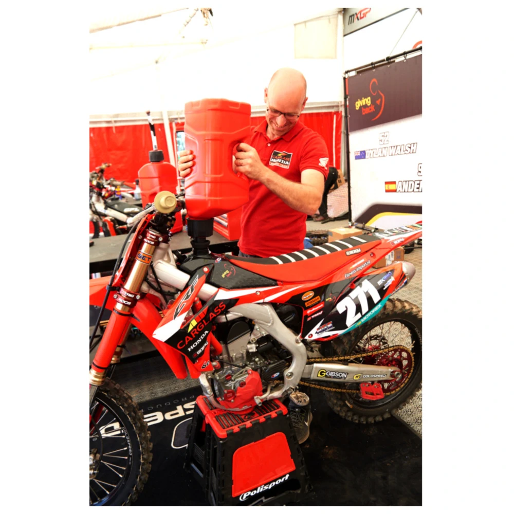 Schnelltankkanister 20 Liter rot passend für: Honda CRF, CR, XR