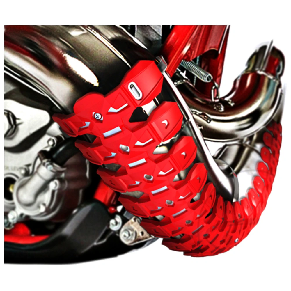 Auspuffschutz Armadillo - rot_0