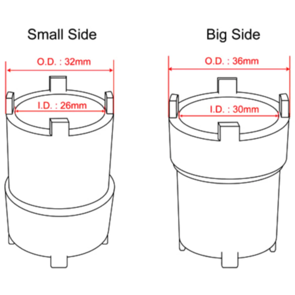 Nutmutternschlüssel 26/30 mm für Motorrad_0