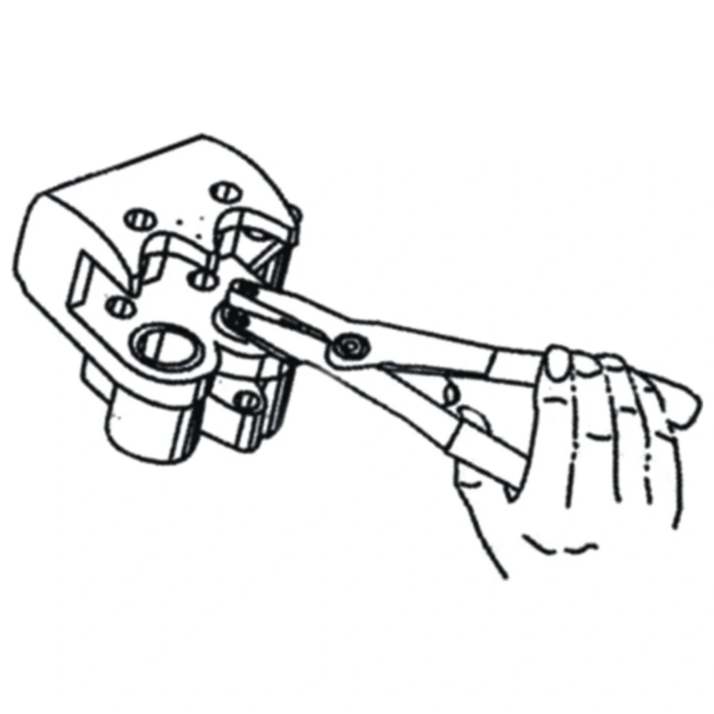 Bremskolben-Demontierzange für Motorräder_0