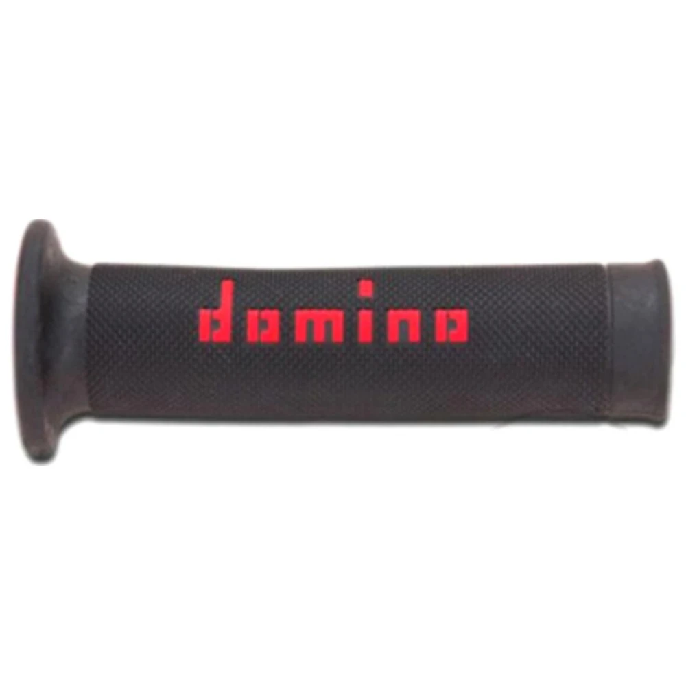 Griffgummi A010 schwarz/rot Domino D.22/26mm offen_0