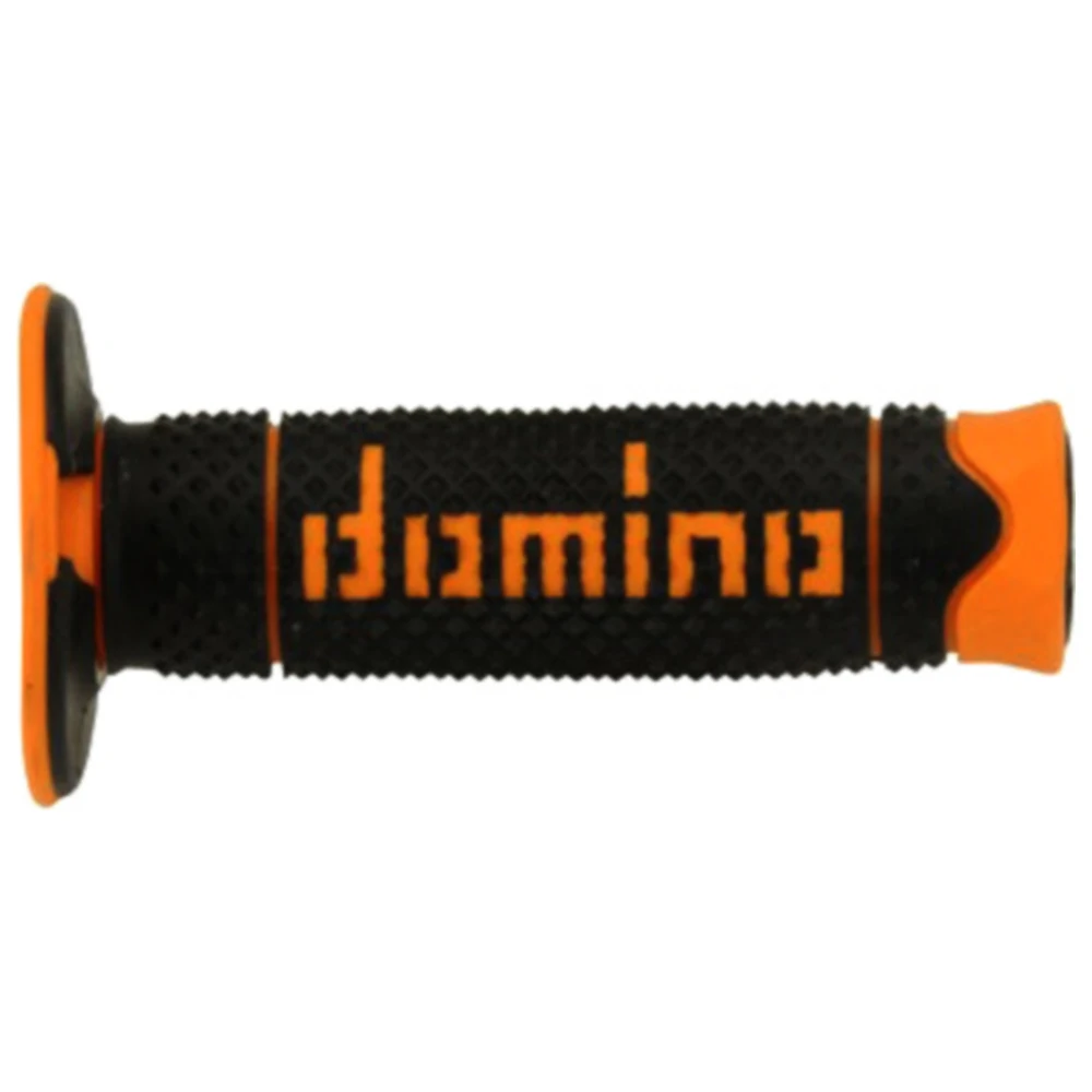 Domino Offroad Griffgummi schwarz/orange 22/26 mm_0
