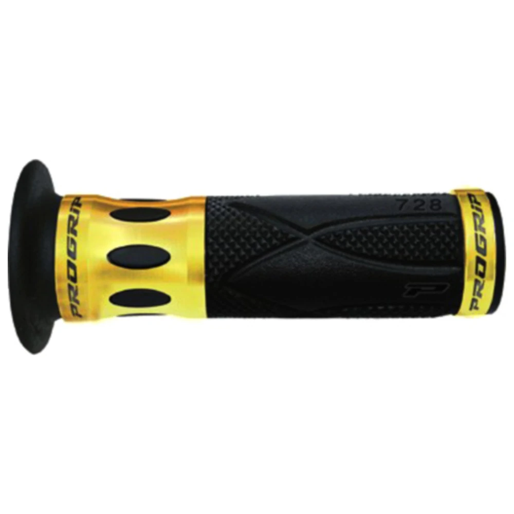 ProGrip Griffgummi 728 schwarz/gold für Scooter 22/25 mm_0