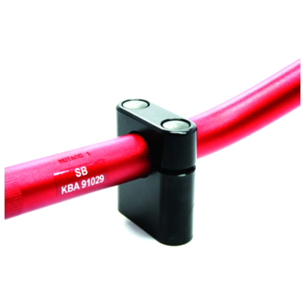 Klemmsatz Lenkererhöhungen schwarz 22 mm 20 mm_0