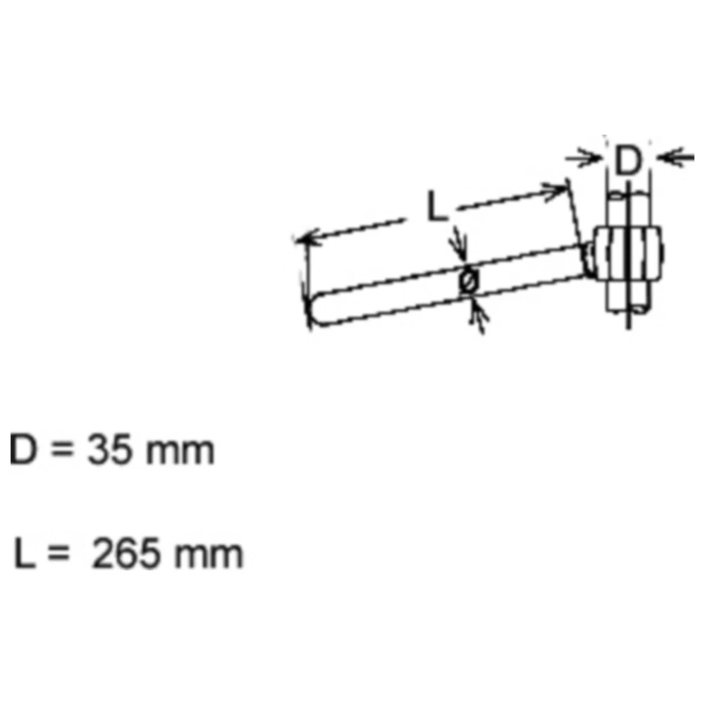 Lenkerstummel 22 mm verchromt_0