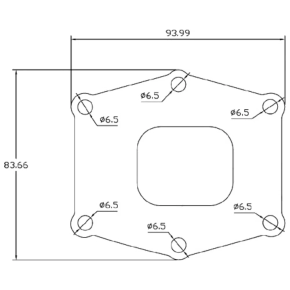 Einlassdichtung Athena 84X91X1MM passend für: Gas Gas EC_0