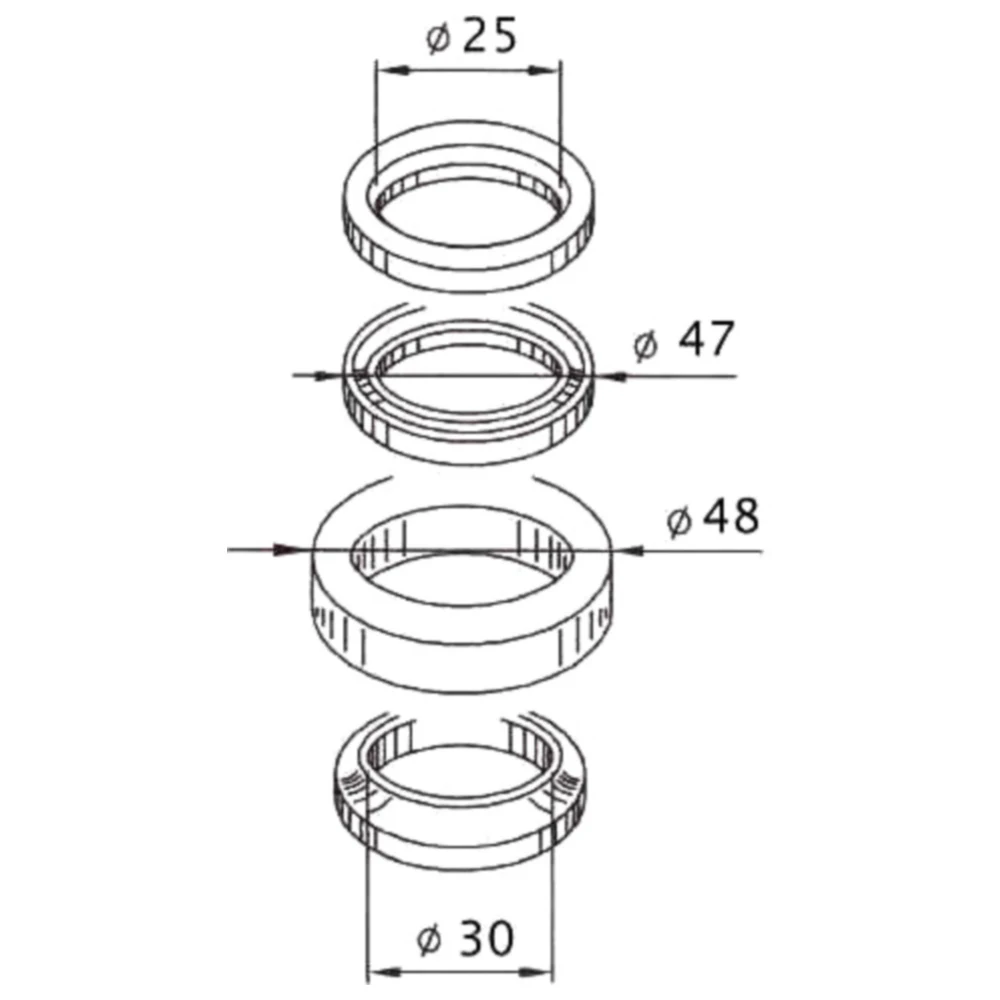 Lenkkopflager Satz passend für: Yamaha YP_0