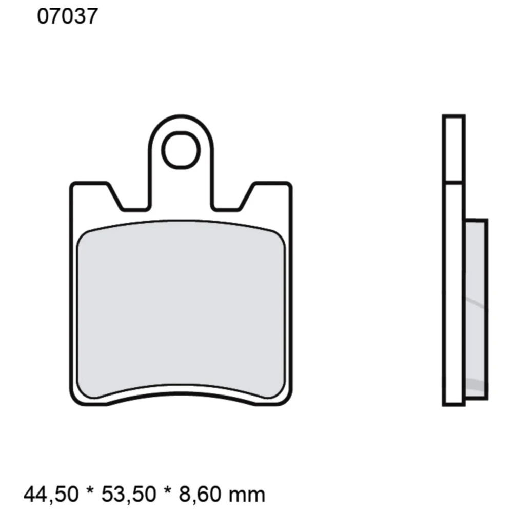 Bremsklotz CC Scooter Brembo Alternative: 7370150 passend für: