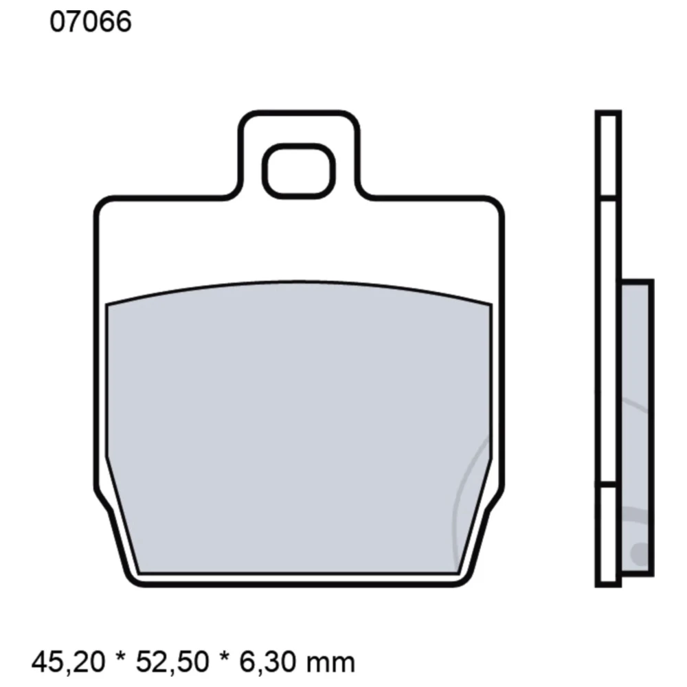 Bremsklotz CC Scooter Brembo Alternative: 7321920 passend für: