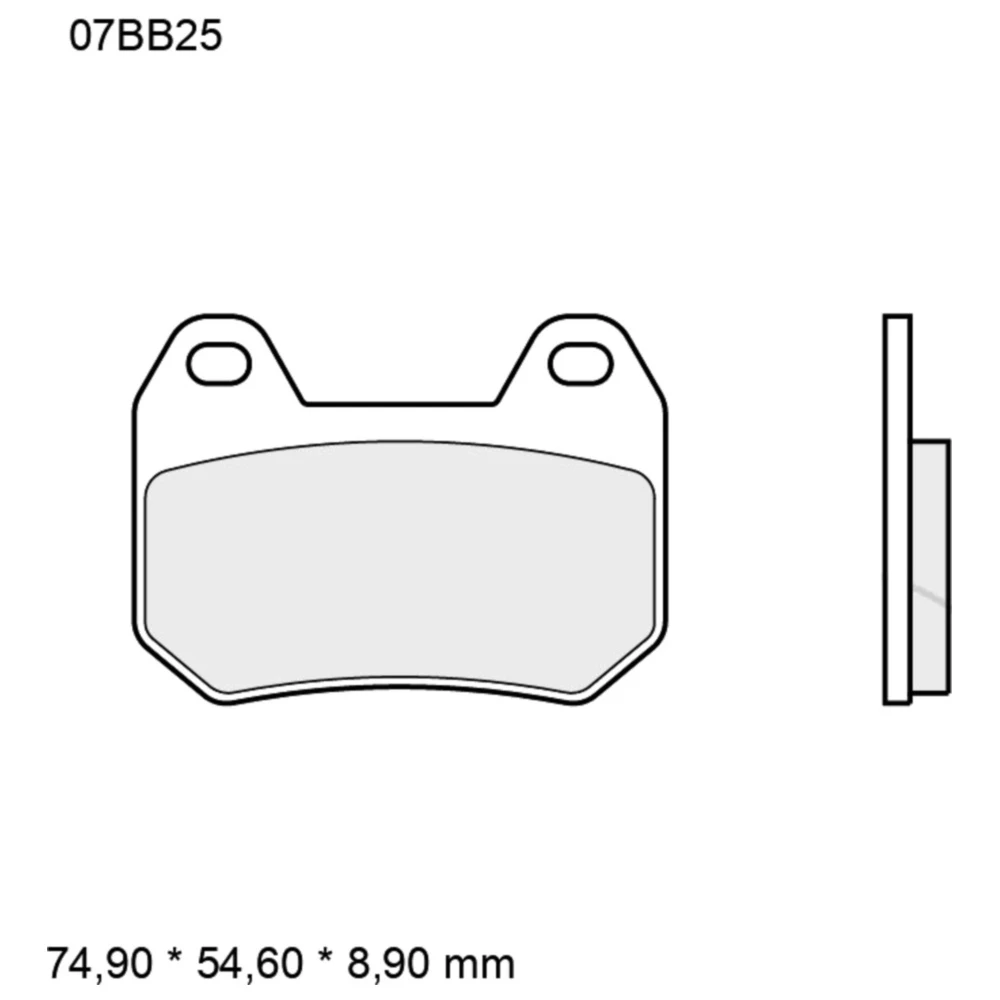 Bremsklotz Carbon Keramik Brembo Alternative: 7324064 passend f