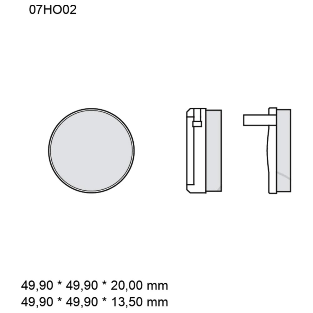 Bremsklotz Carbon Keramik Brembo Alternative: 7326101 passend f