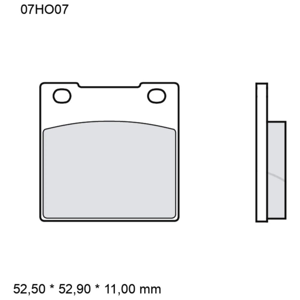 Bremsklotz Carbon Keramik Brembo Alternative: 7326168 passend f