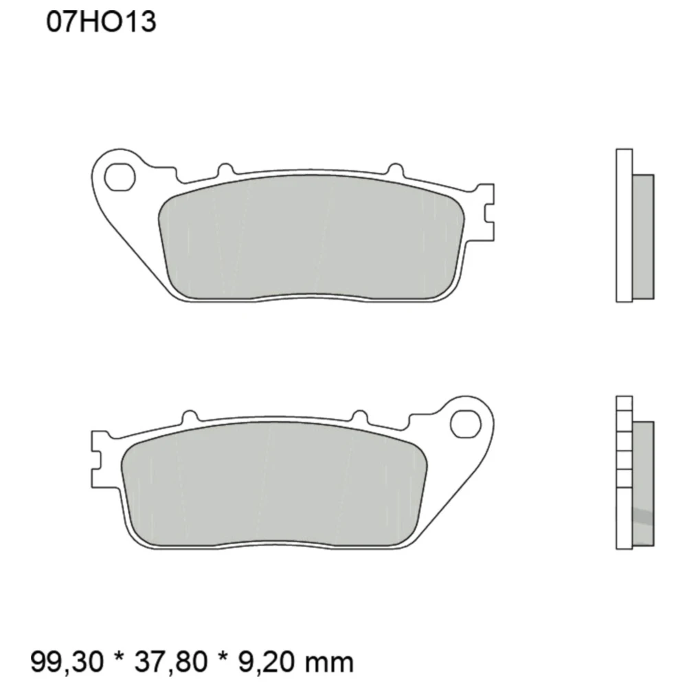 Bremsklotz Carbon Keramik CC Brembo Alternative: 7322654 passen