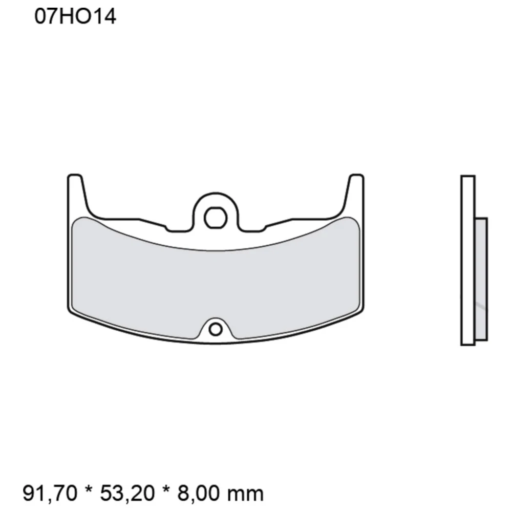Bremsklotz Carbon Keramik Brembo Alternative: 7328263 passend f