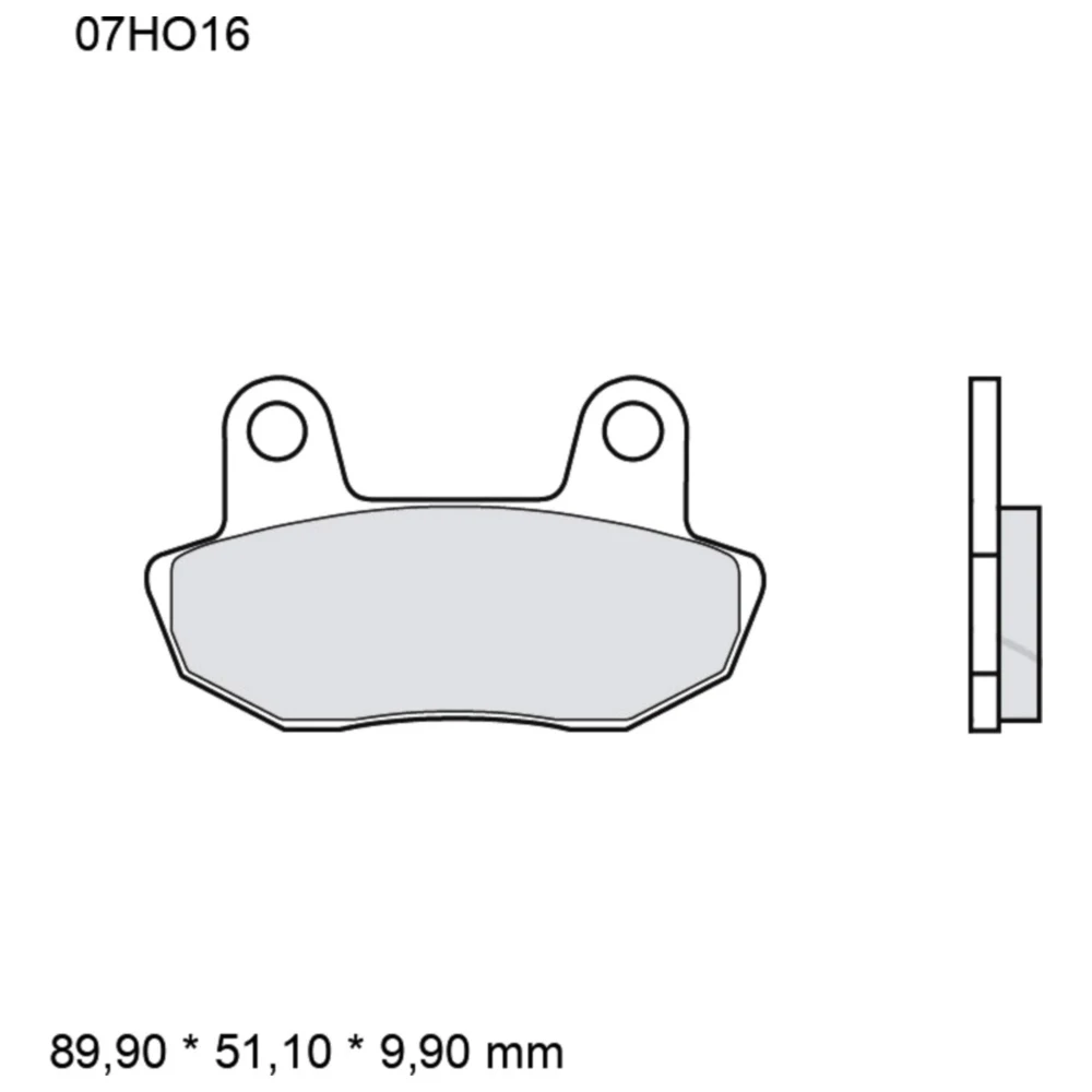 Bremsklotz Carbon Keramik Brembo Alternative: 7326960 passend f