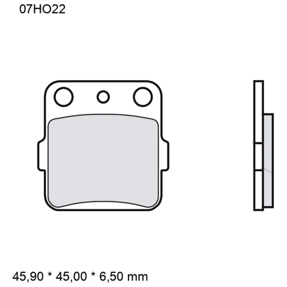 Bremsklotz Sinter SD Brembo Alternative: 7377773 passend für: Y