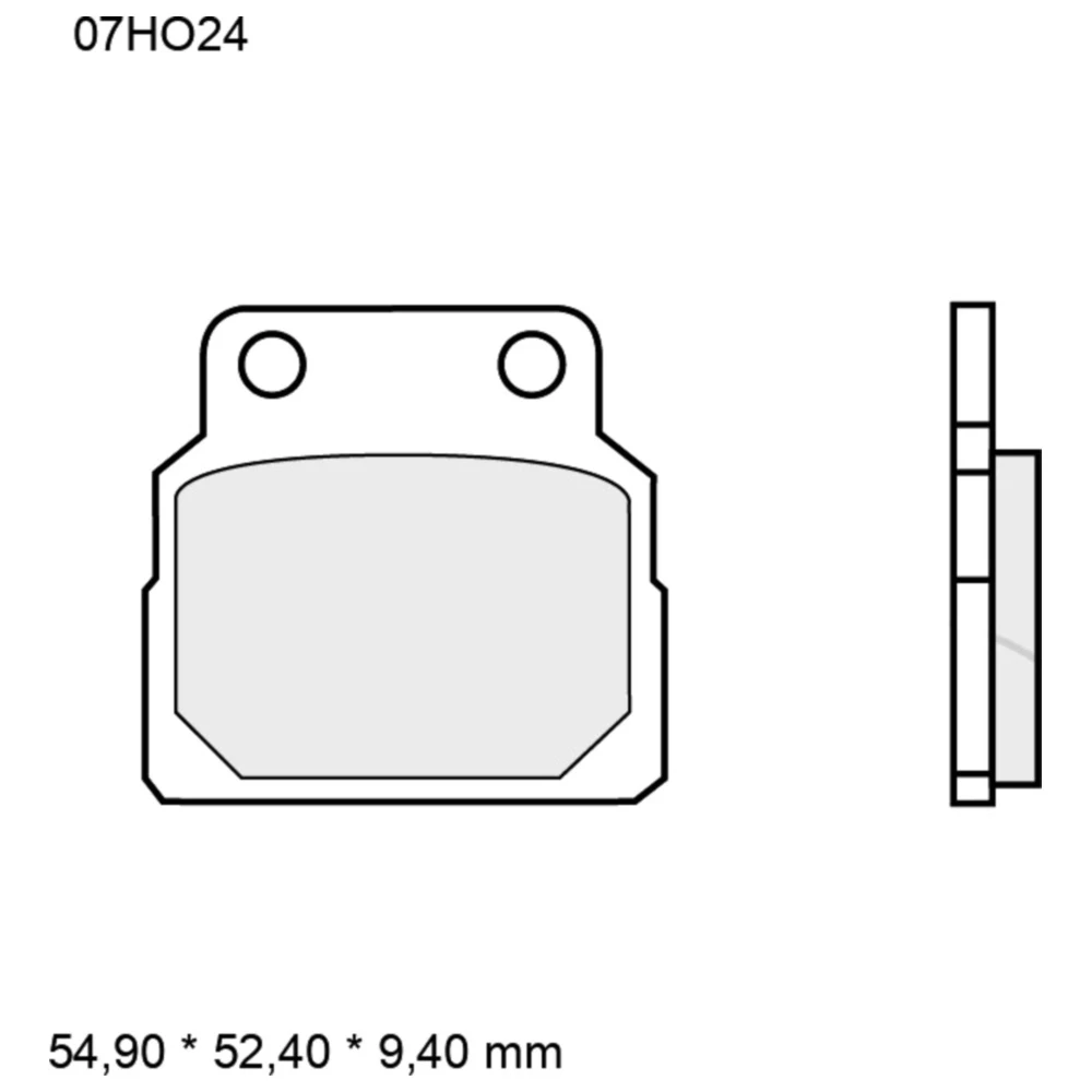 Bremsklotz Carbon Keramik Brembo Alternative: 7375132 passend f