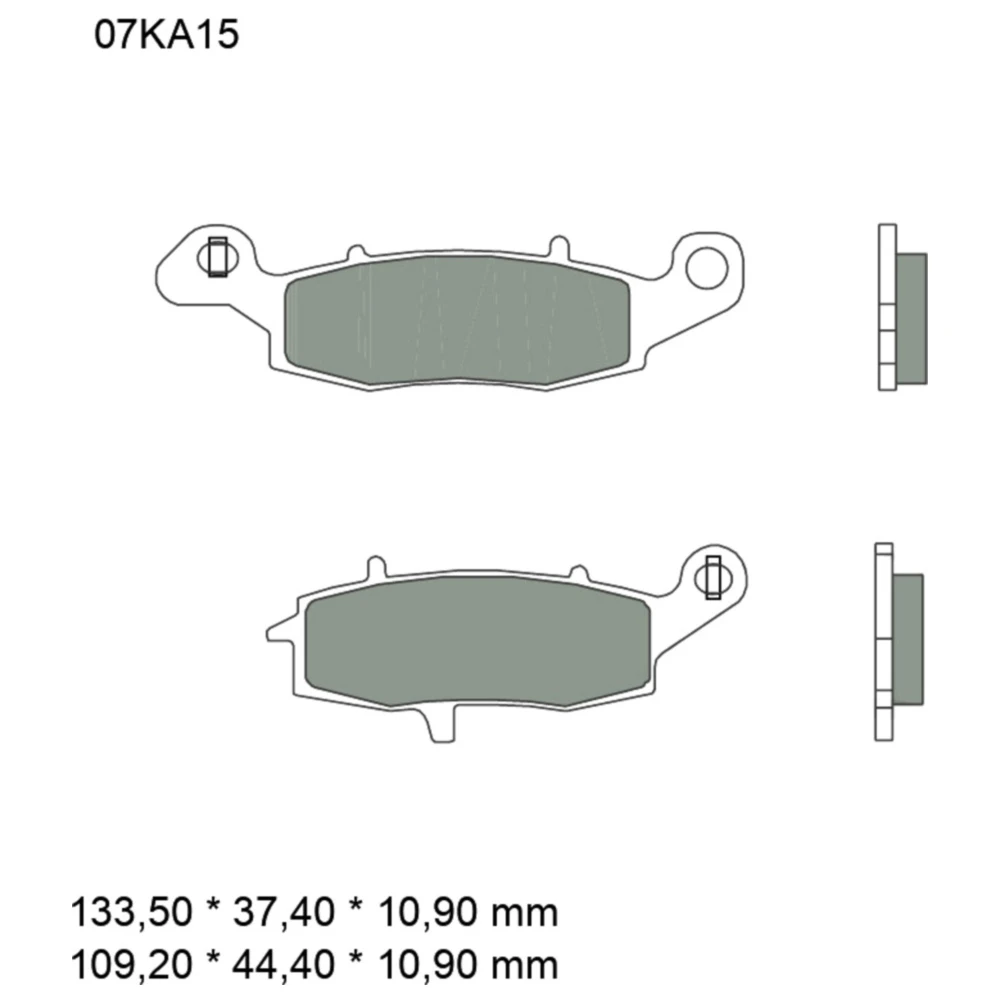 Bremsklötze Carbon Keramik für sportliche Motorräder_0
