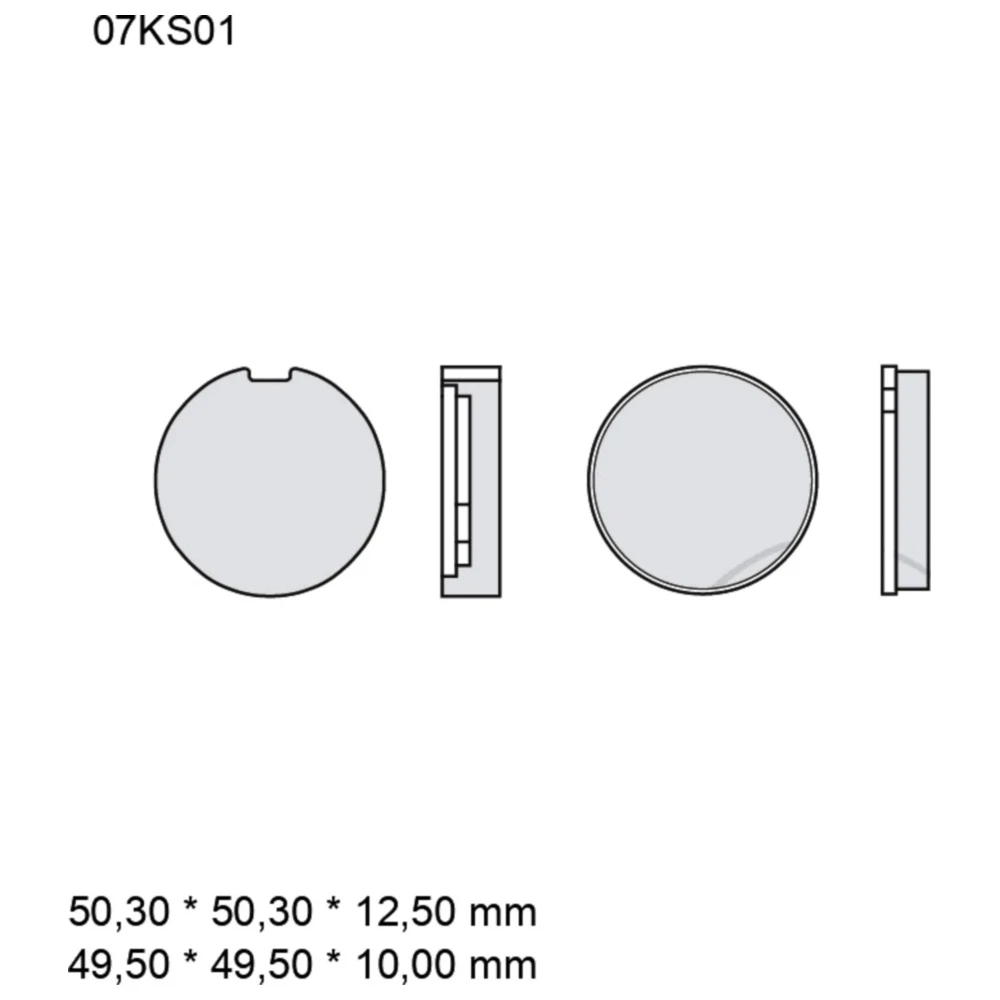Bremsklotz Carbon Keramik Brembo Alternative: 7326267 passend f