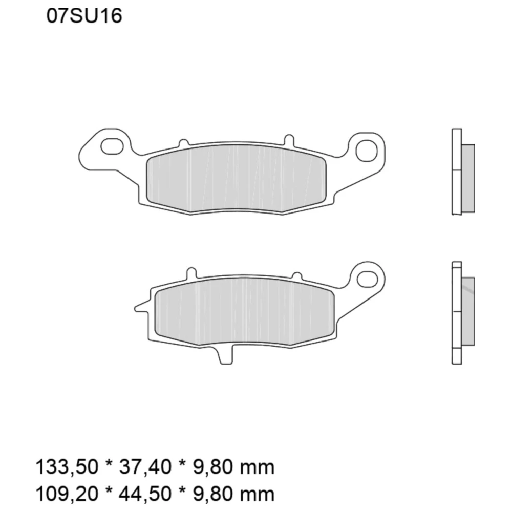Bremsklötze Sinter für SP Brembo 7370930_0