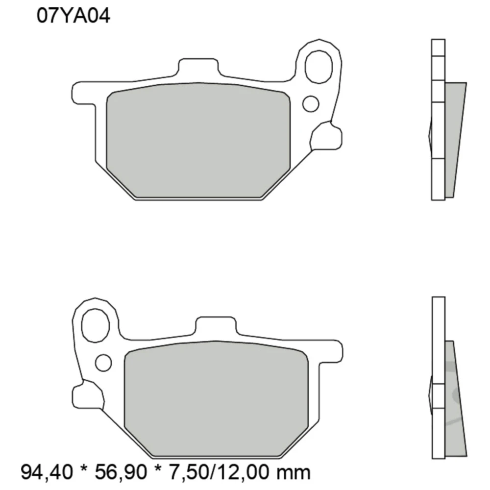 Bremsklötze Carbon Keramik für Motorräder 7370967_0