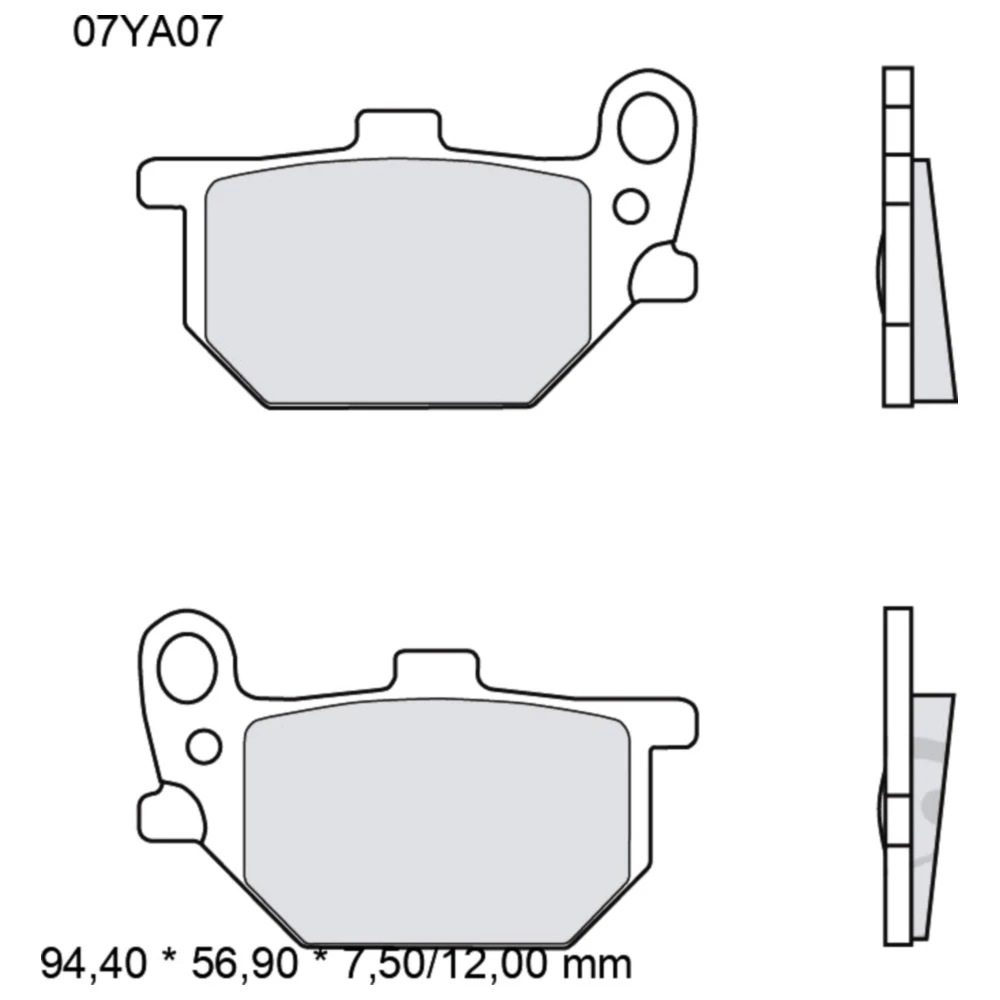 Bremsklötze Carbon Keramik für Brembo 7370970_0