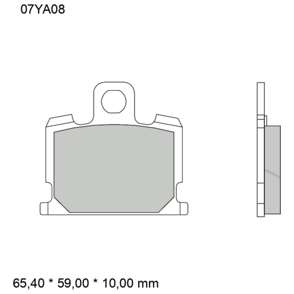 Bremsklotz Carbon Keramik Brembo Alternative: 7326796 passend f