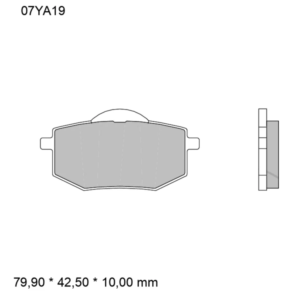 Bremsklotz Carbon Keramik für Sport- und Tourenmotorräder_0