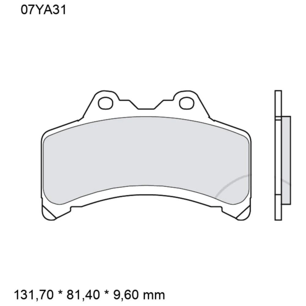 Bremsklötze aus Karbon-Keramik für Straßenmotoräder_0